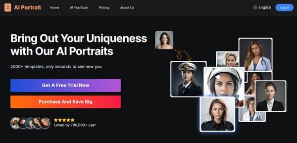 AIPortrait.org Artificial Intelligence Portrait Generator