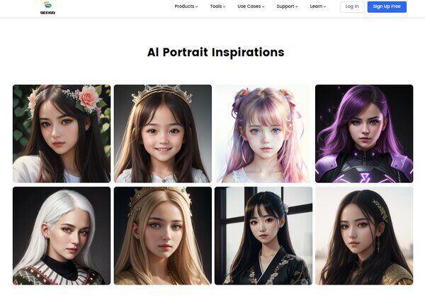 Gemoo AI Portrait Generator