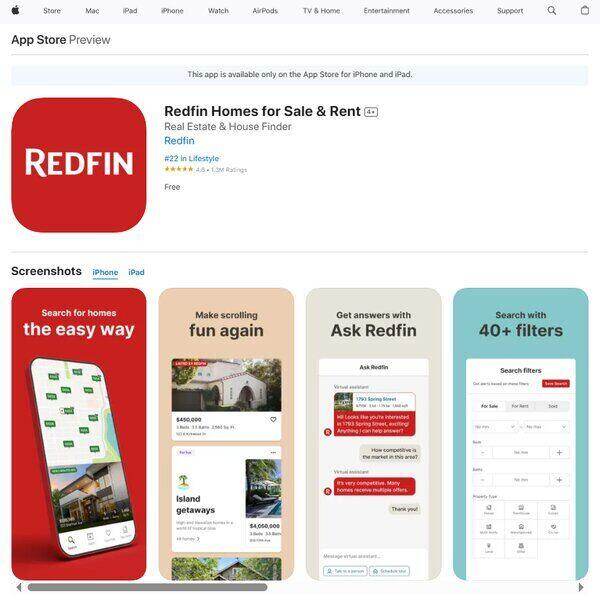 Redfin Homes for Sale