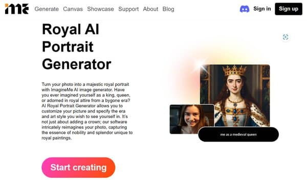 Royal AI Portrait Generator