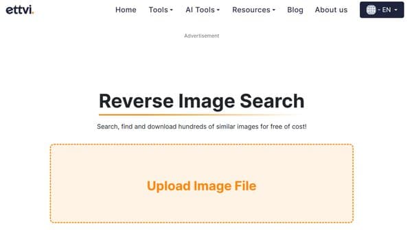 ettvi Reverse Image Search